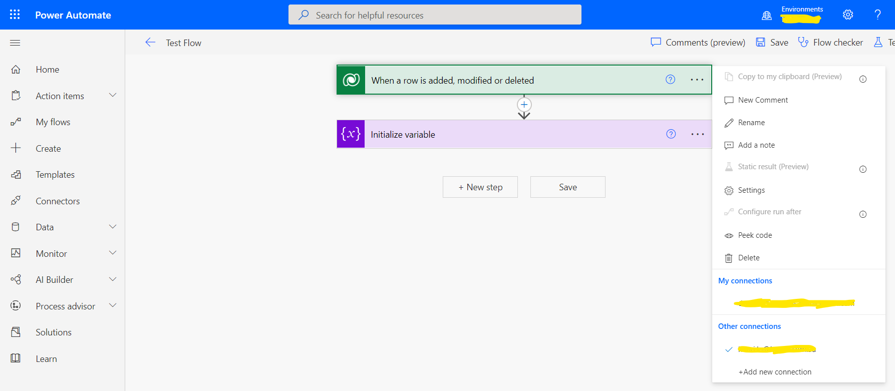 Connection Reference not visible in Microsoft PowerAutomate (Flow)