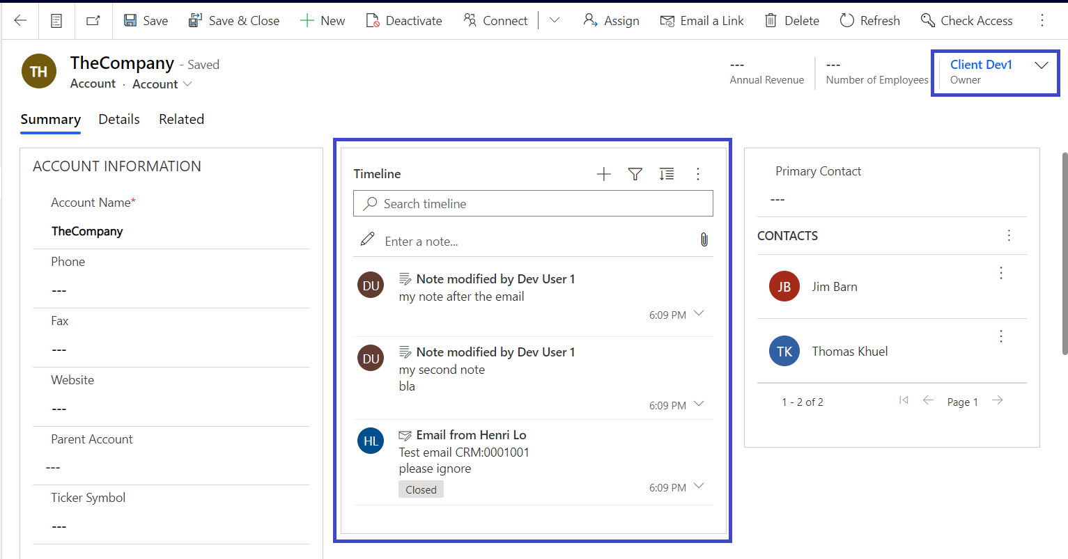 Dynamics 365 CRM Issue/Bug with Note and Activity when parent record Owner is re-assigned